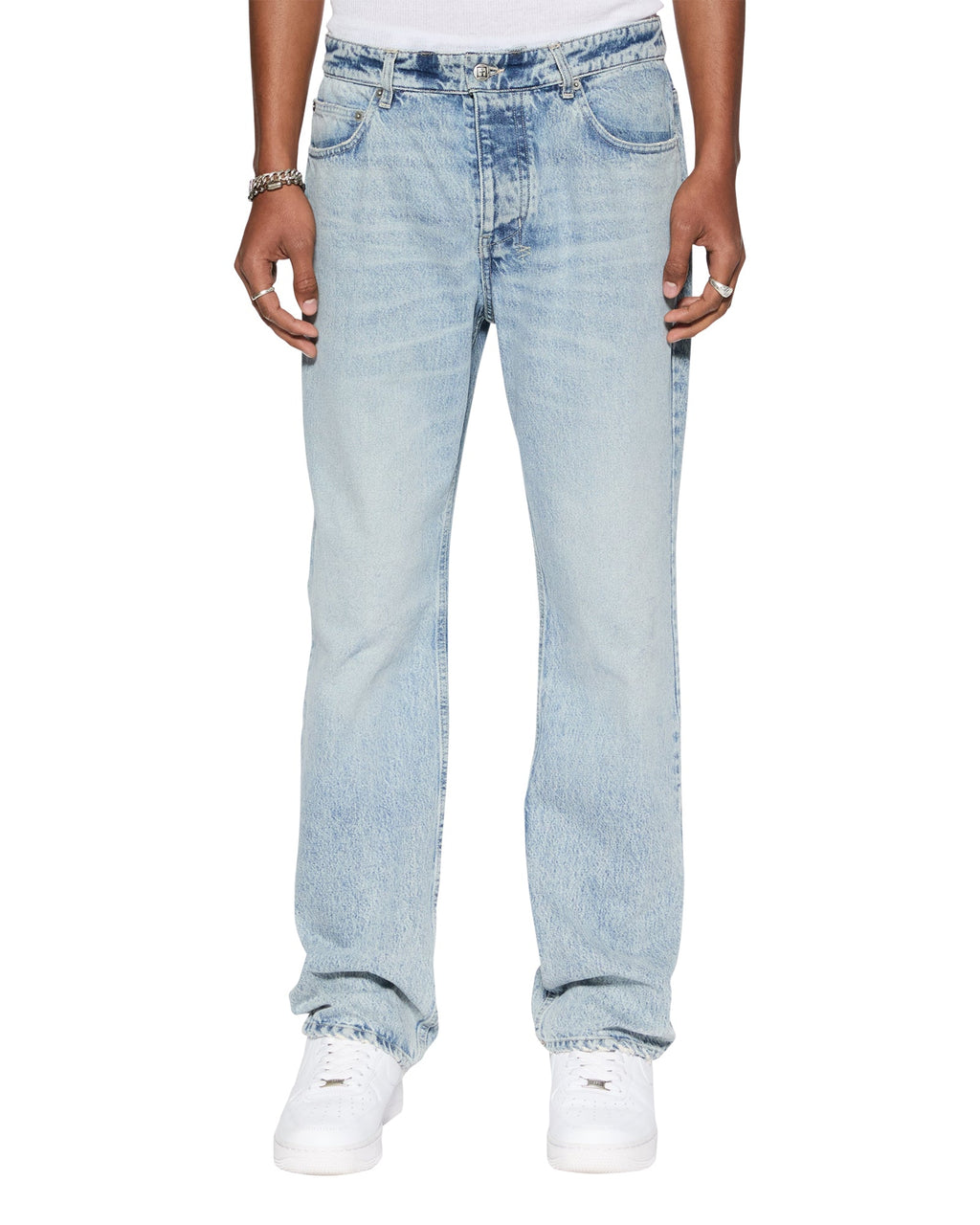 MENS HAZLOW CHAMPAGNE DENIM JEANS