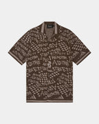 MENS HEROISM KNIT RESORT SS SHIRT JAVA SHIRTS