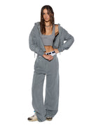 WOMENS SOTT ORIGIN HOODIE NIGHTOWL GREY FLEECE