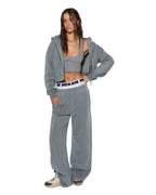 WOMENS SOTT ORIGIN HOODIE NIGHTOWL GREY FLEECE