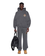 MENS KREST EKCESS HOODIE CHARCOAL FLEECE