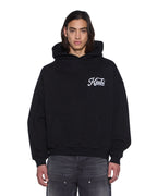 MENS OUTFIELD EKCESS HOODIE BLACK FLEECE