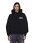 MENS  OUTFIELD EKCESS HOODIE BLACK OVERSIZED FLEECE
