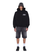 MENS OUTFIELD EKCESS HOODIE BLACK FLEECE