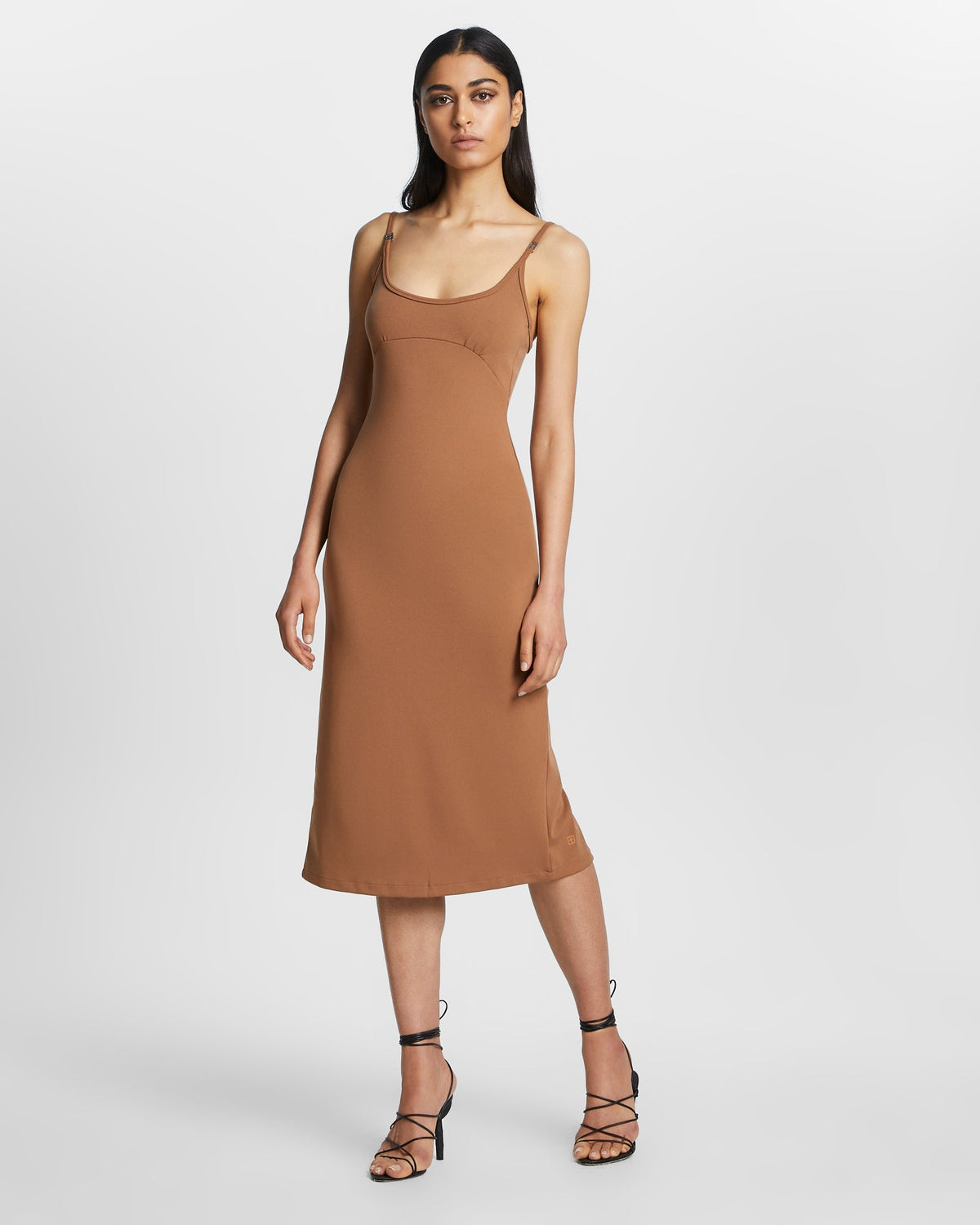 Womens Hurley Dress Latte Fitted Dresses - Tan