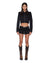 WOMENS  SLIM TRUCKER JACKET SALOON BLACK SLIM JACKETS