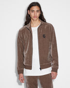 Mens Antidote Track Jacket Olive Regular Jackets - Green