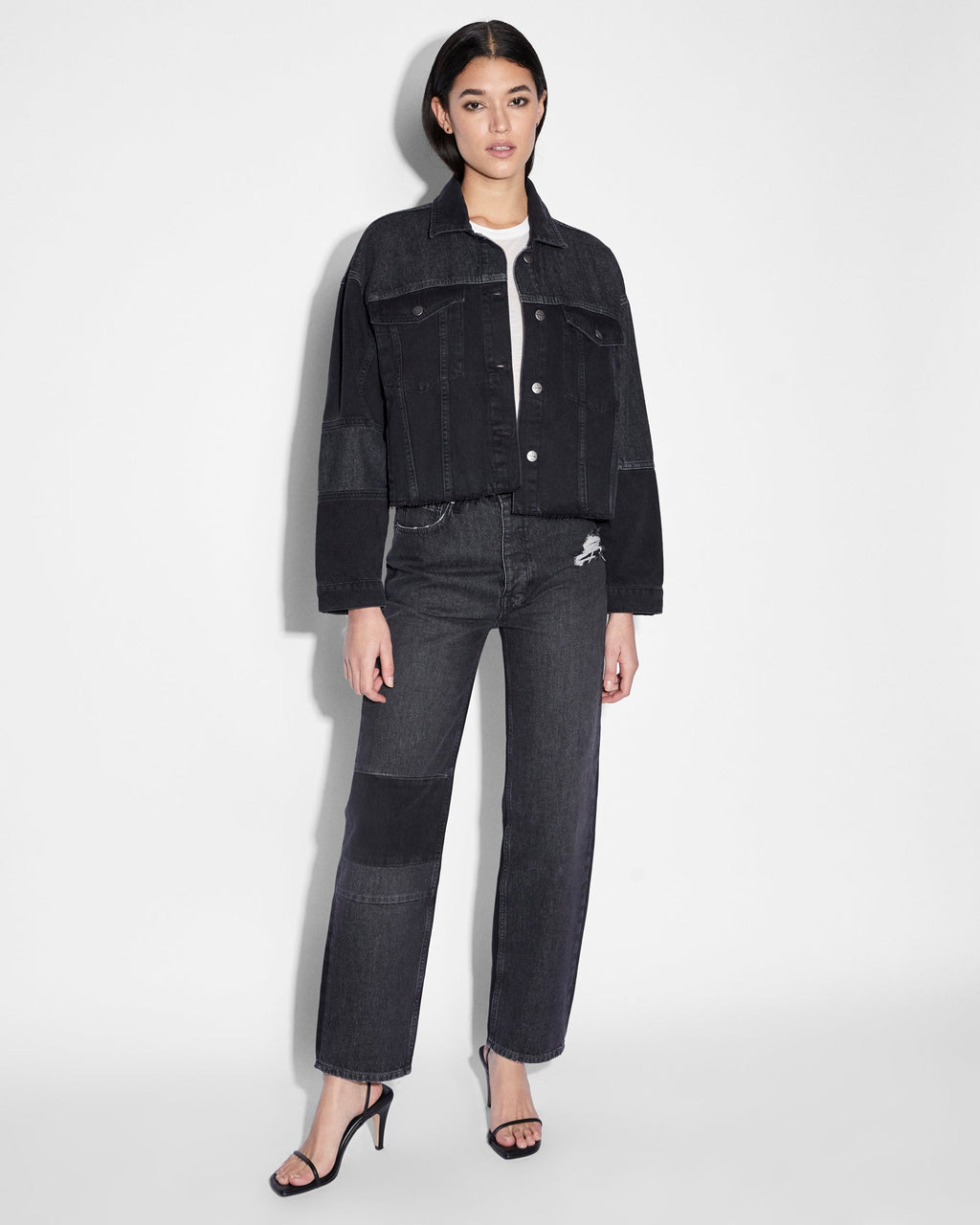 Womens Destiny Jacket Noir Relaxed Jackets - Black
