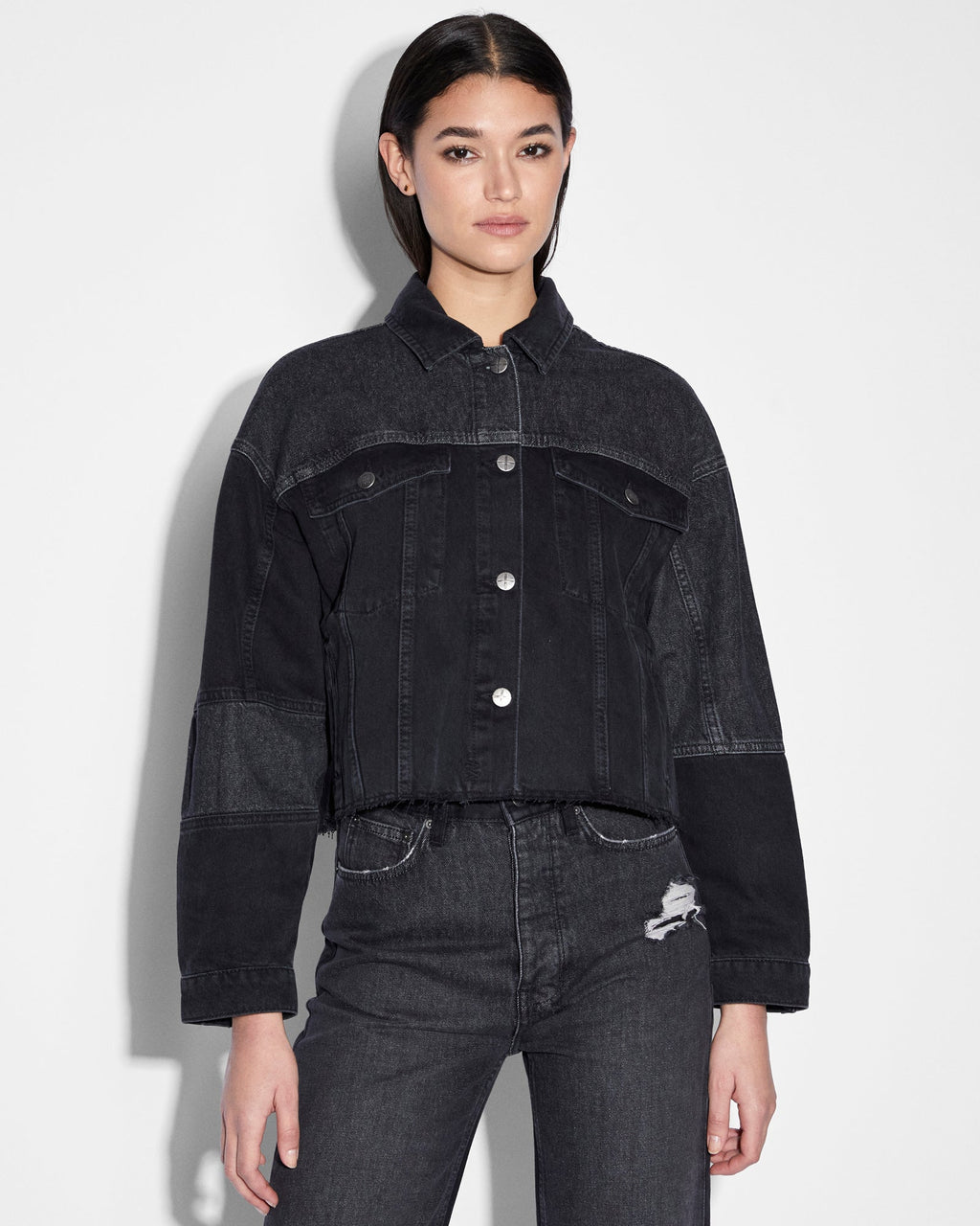 Womens Destiny Jacket Noir Relaxed Jackets - Black