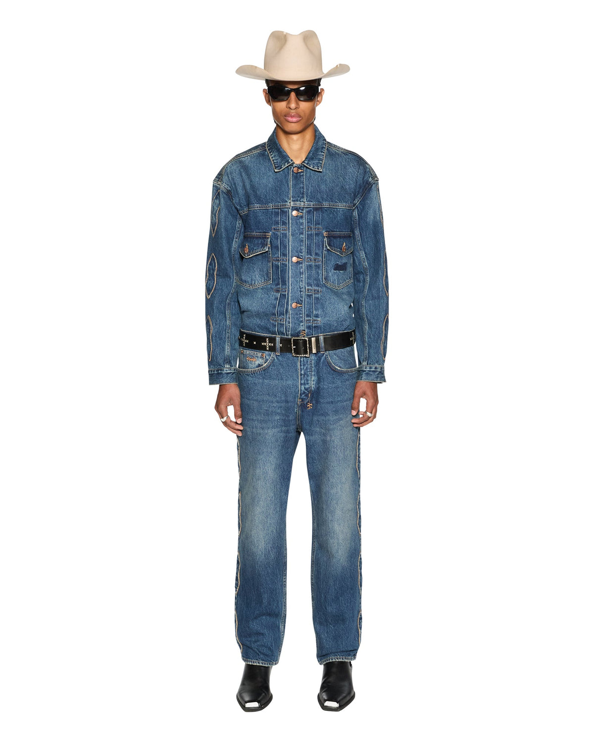MENS ANTI K ANTIQUE KRAFT DENIM JEANS