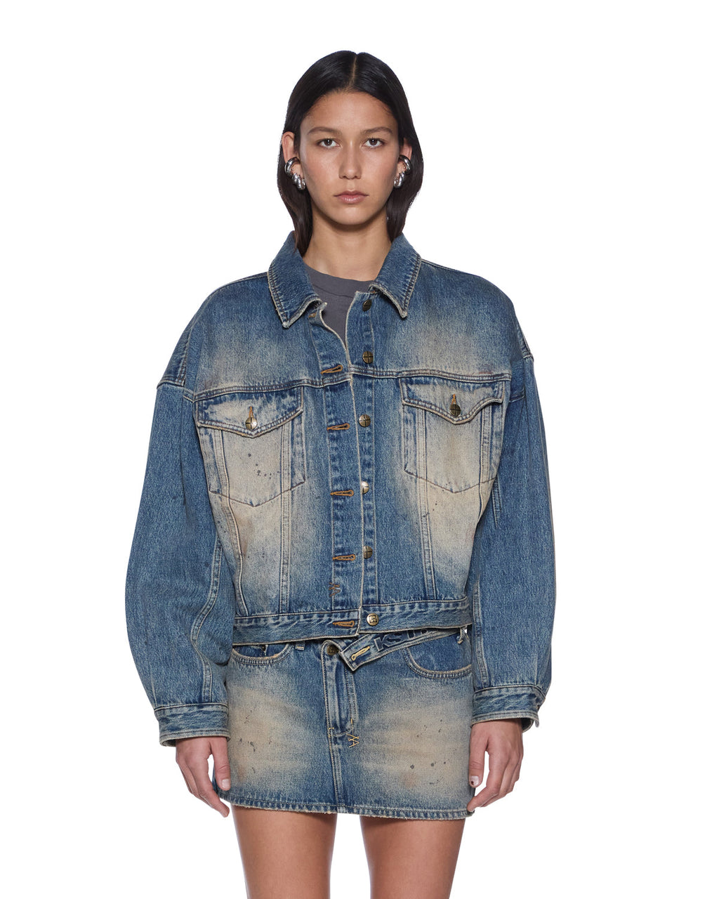 WOMENS RELAX TRUCKER JACKET DUNE JACKETS