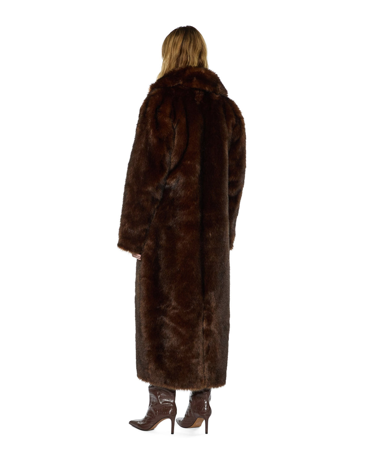 ALTON FAUX FUR JACKET TAWNY