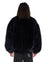 MENS  HUSSLE FAUX FUR JACKET BLACK REGULAR JACKETS