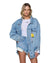 KSUPER OVERSIZED JACKET BABES BLUE