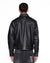 MENS  ELDORADO LEATHER JACKET BLACK STRAIGHT JACKETS