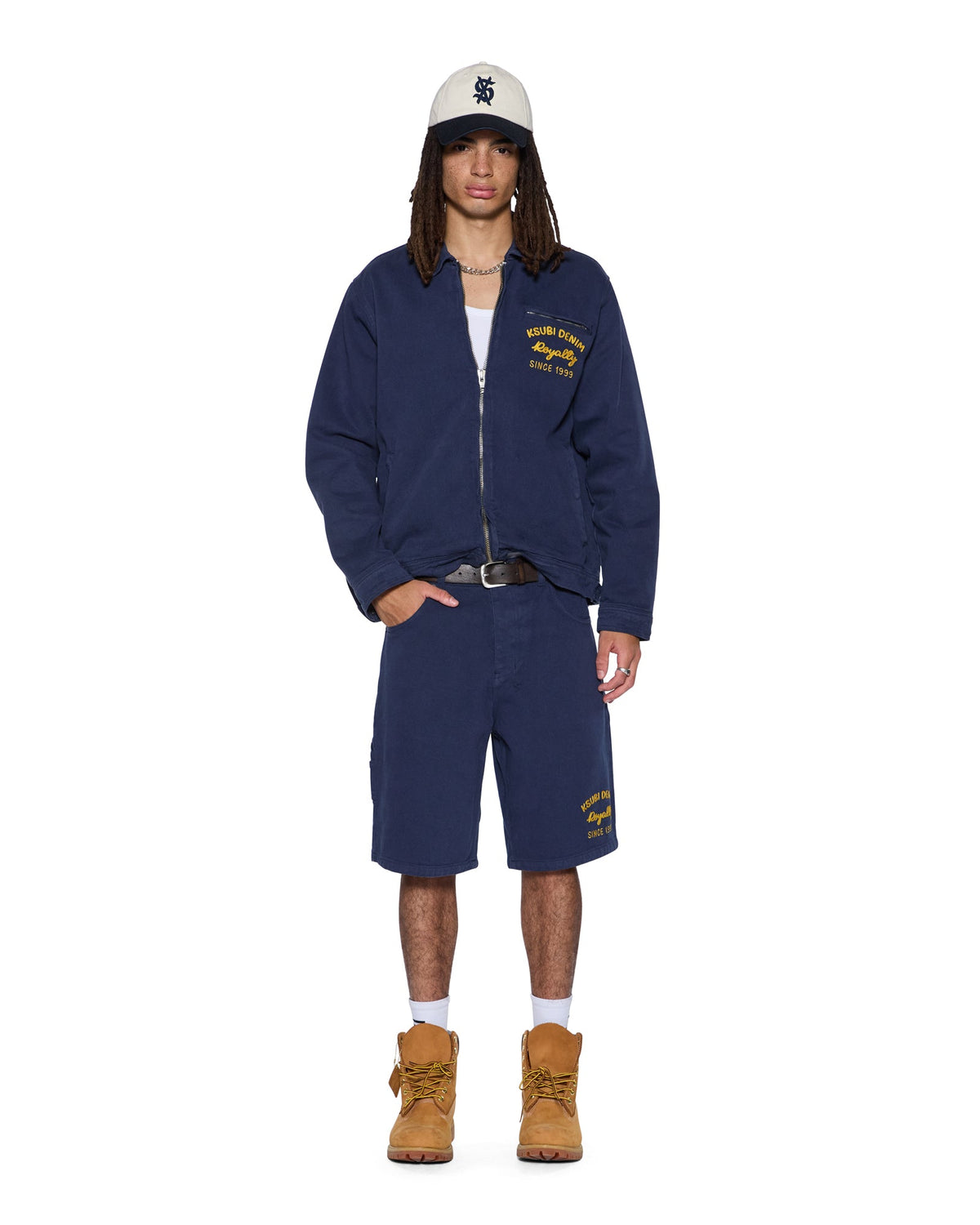 MECHANIK CHAINSTITCH JACKET INK BLUE