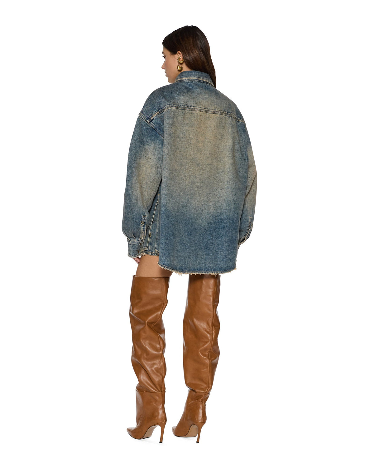 OVERSIZED LS SHIRT DUNE