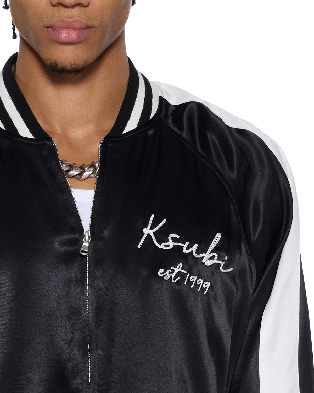 MENS SALUD SOUVENIR JACKET BLACK JACKETS