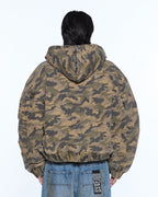 MENS PLATED BOMBER JACKET CAMO JACKETS