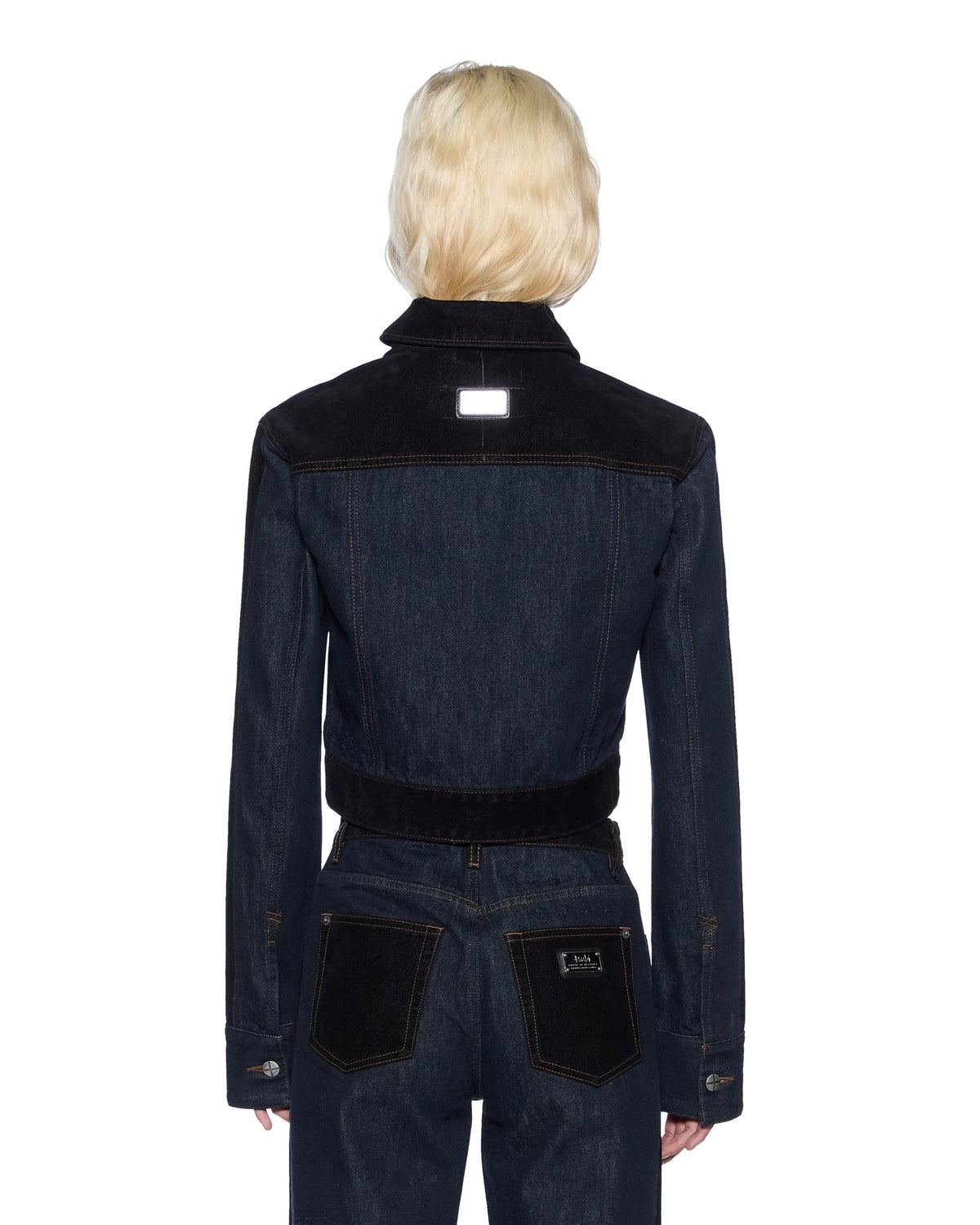 WOMENS SLIM TRUCKER JACKET VIXEN SPLICED JACKETS