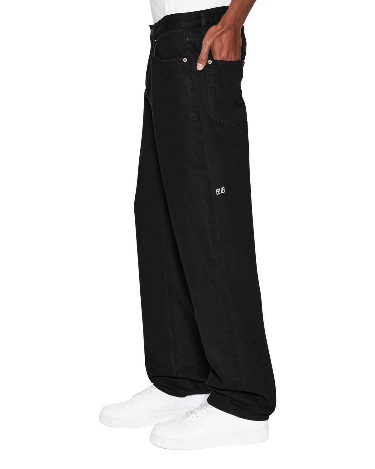 MENS ANTI K BLACKOUT DENIM JEANS