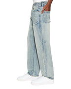 MENS ANTI K PUNK BLUE DENIM JEANS