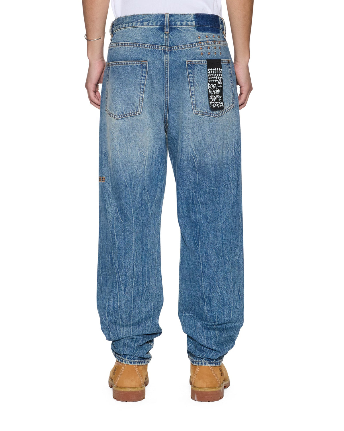 MENS ANTI K TEXAS BLUE DENIM JEANS