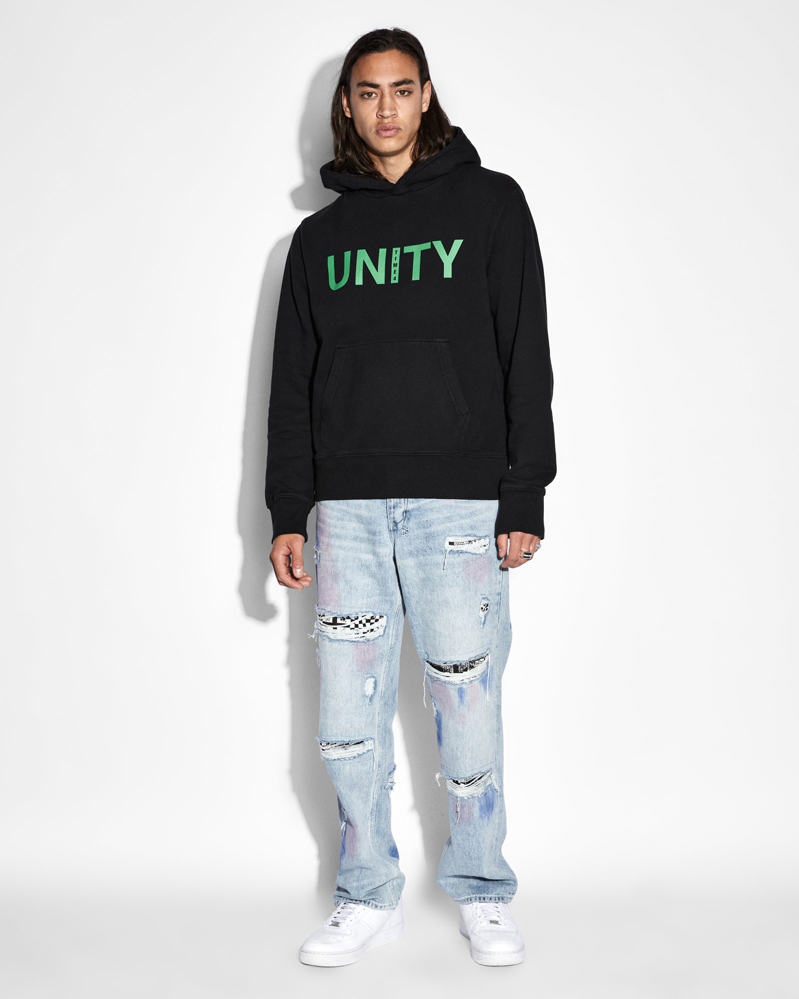 MENS  ANTI K STREETS KOLOR RELAXED DENIM JEANS