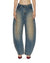 WOMENS  BARREL JEAN DUNE BARREL LEG DENIM JEANS