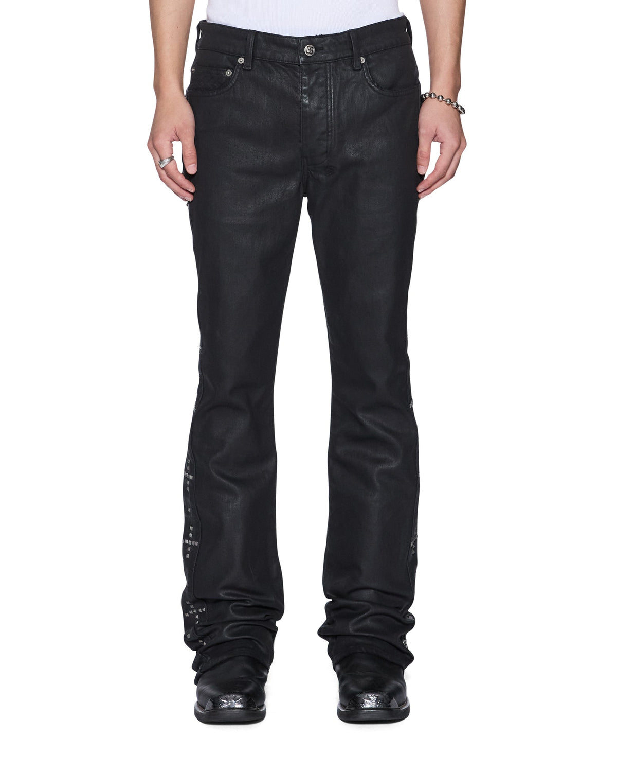 BRONKO BACKSTAGE BLACK STUDDED