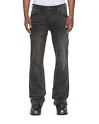 Mens Bronko Graphite Bootcut Denim Jeans - Grey