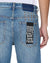 MENS  BRONKO TEXAS BLUE STUDDED BOOTCUT DENIM JEANS