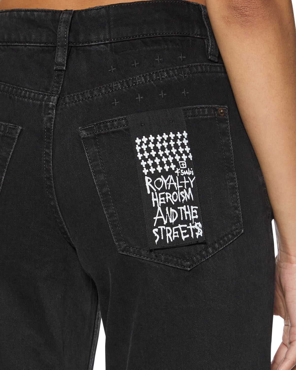 WOMENS BROOKLYN JEAN STEALTH DENIM JEANS