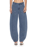 WOMENS BARREL JEAN CARPENTER MIRAGE DENIM JEANS