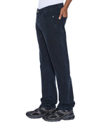 MENS CHITCH BLACK/BLUE DENIM JEANS