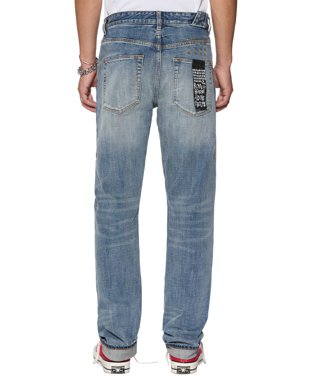 MENS CHITCH SELVEDGE BLUE MOON DENIM JEANS