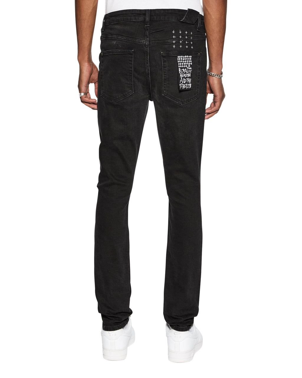 MENS CHITCH KROW KRUSHED DENIM JEANS