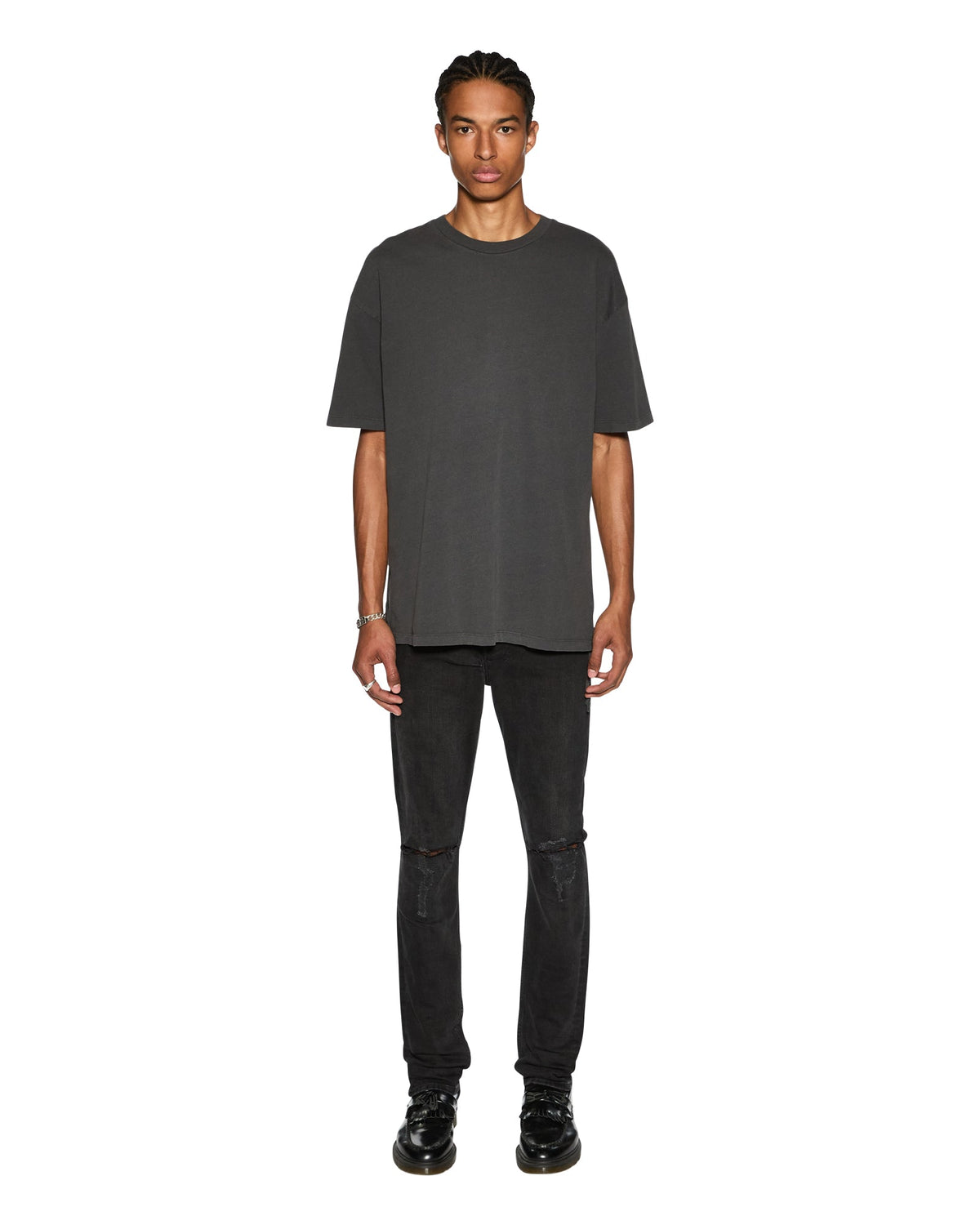 MENS CHITCH KROW KRUSHED DENIM JEANS