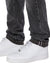 MENS  CHITCH SELVEDGE REPLIKA BLACK SLIM DENIM JEANS