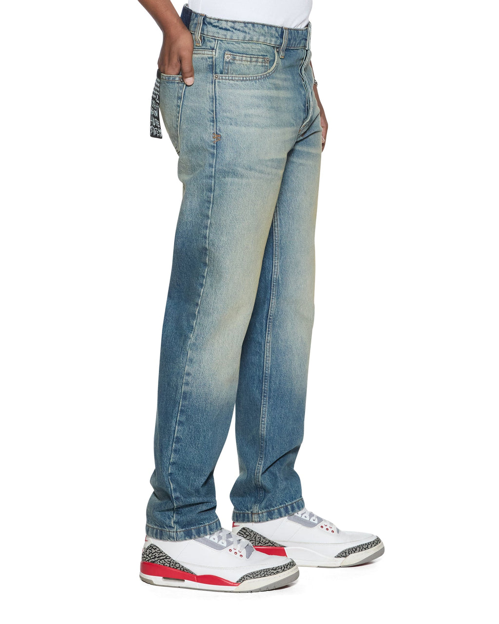 MENS HAZLOW PORTLAND BLUE DENIM JEANS