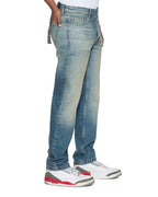 MENS HAZLOW PORTLAND BLUE DENIM JEANS