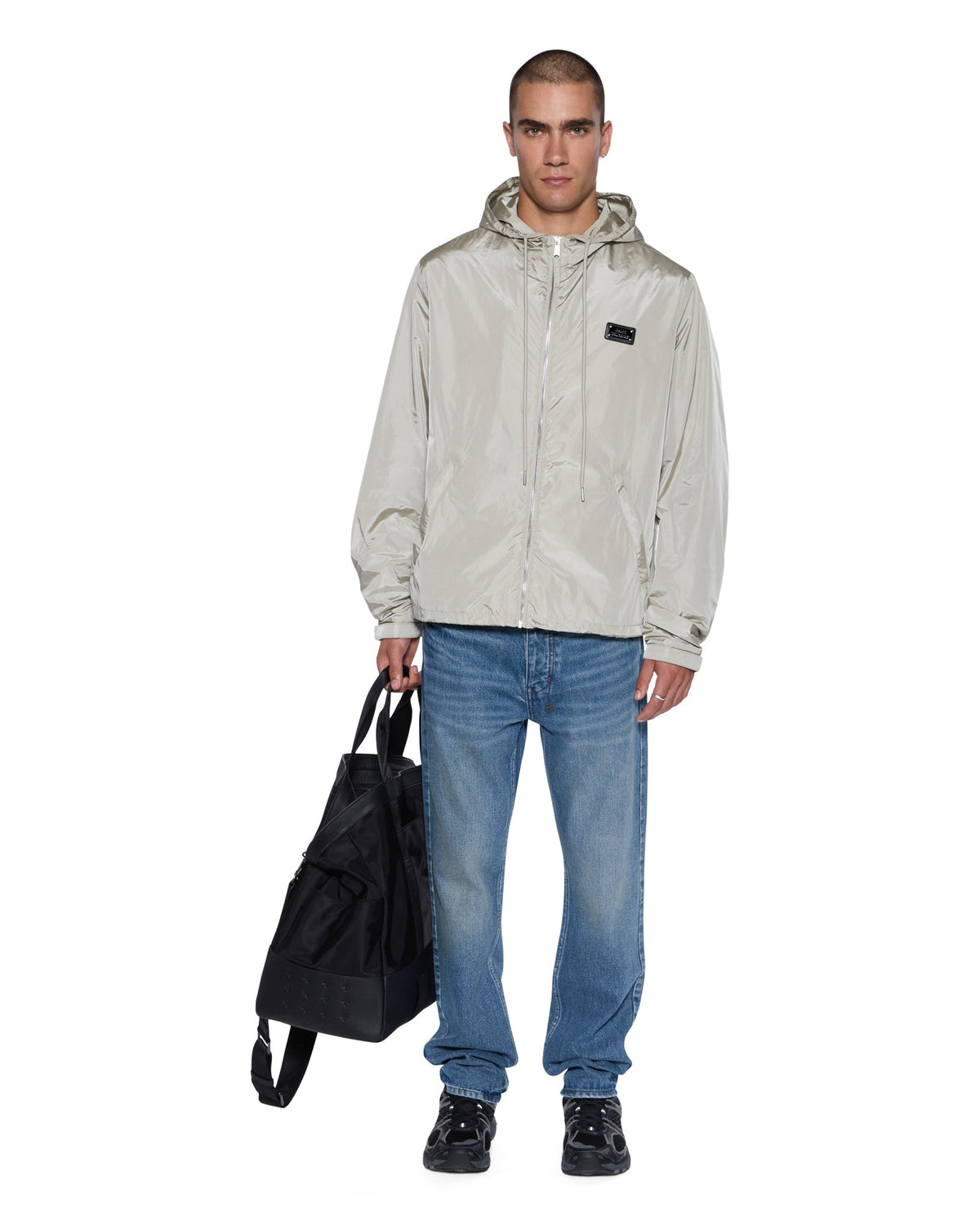 MENS HAZLOW ROADHOUSE REPAIR DENIM JEANS