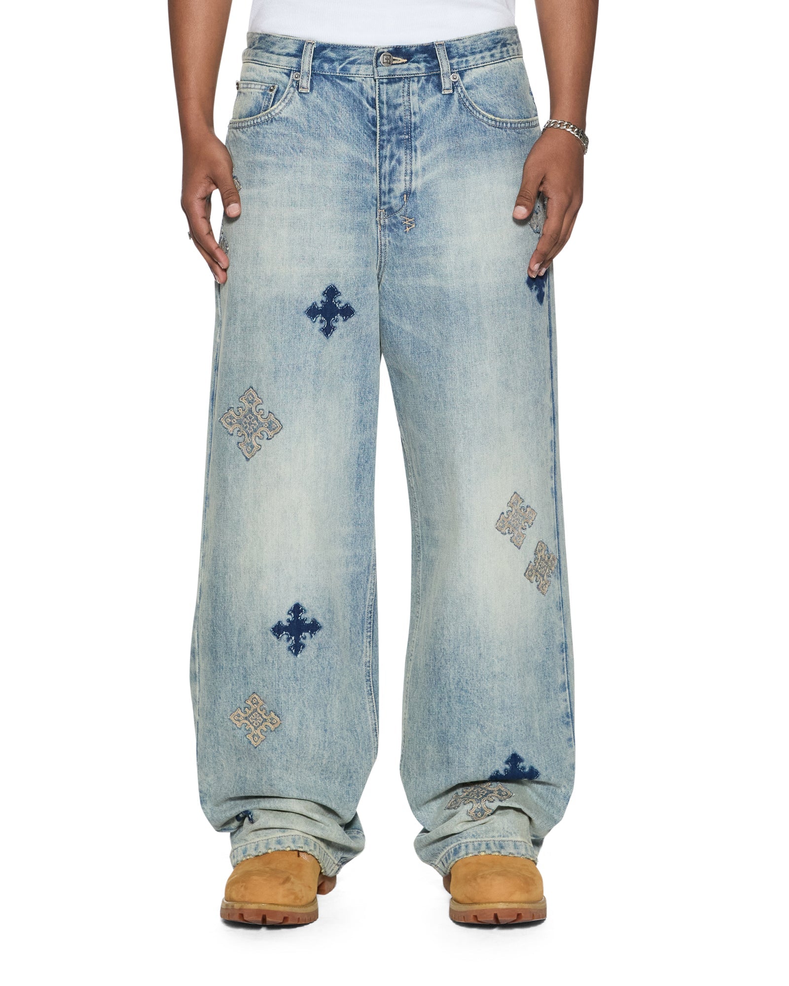 Mens Maxx Astral Kraftwerk Relaxed Denim Jeans | Ksubi ++