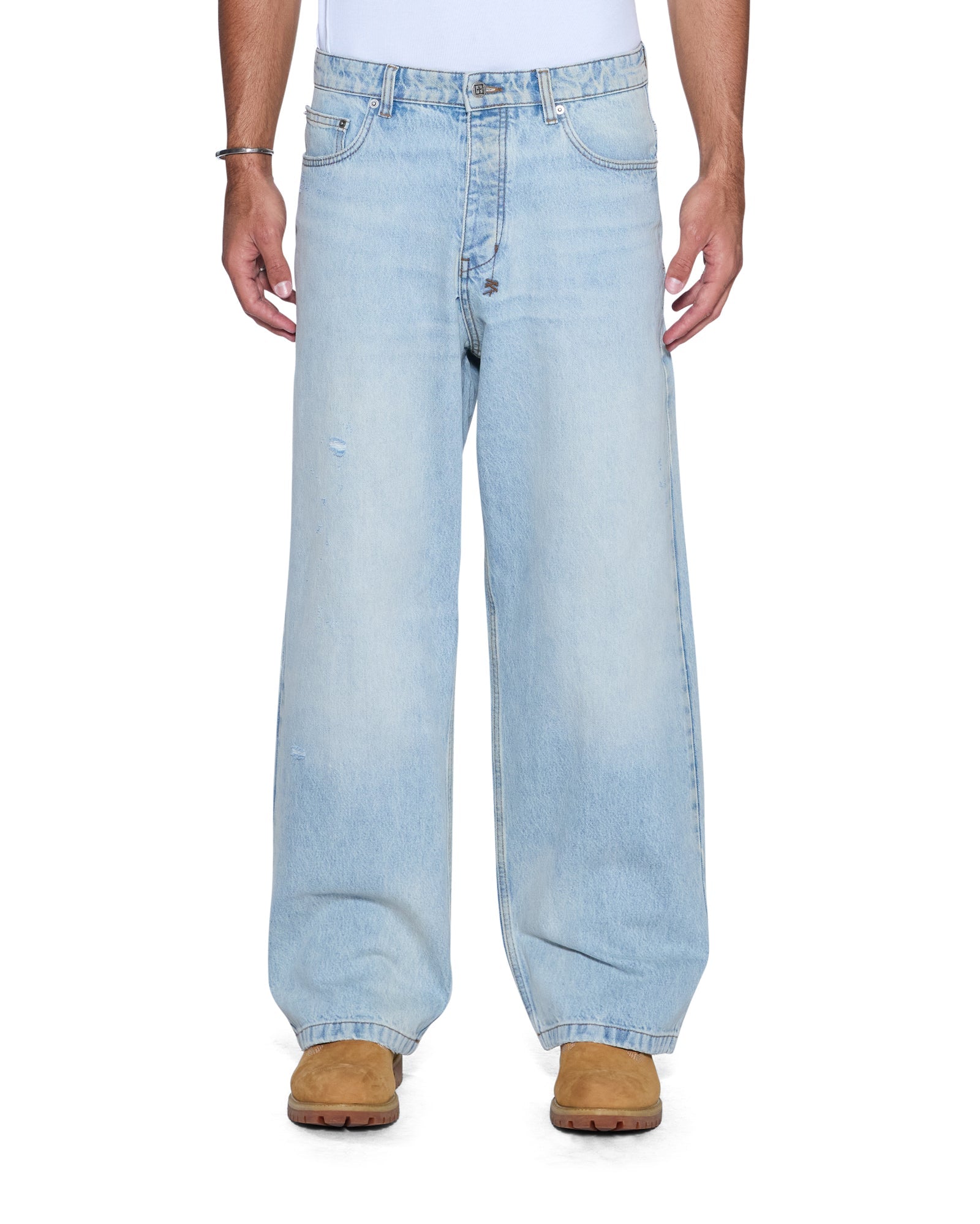 Mens Maxx Krystal Baggy Denim Jeans | Ksubi ++