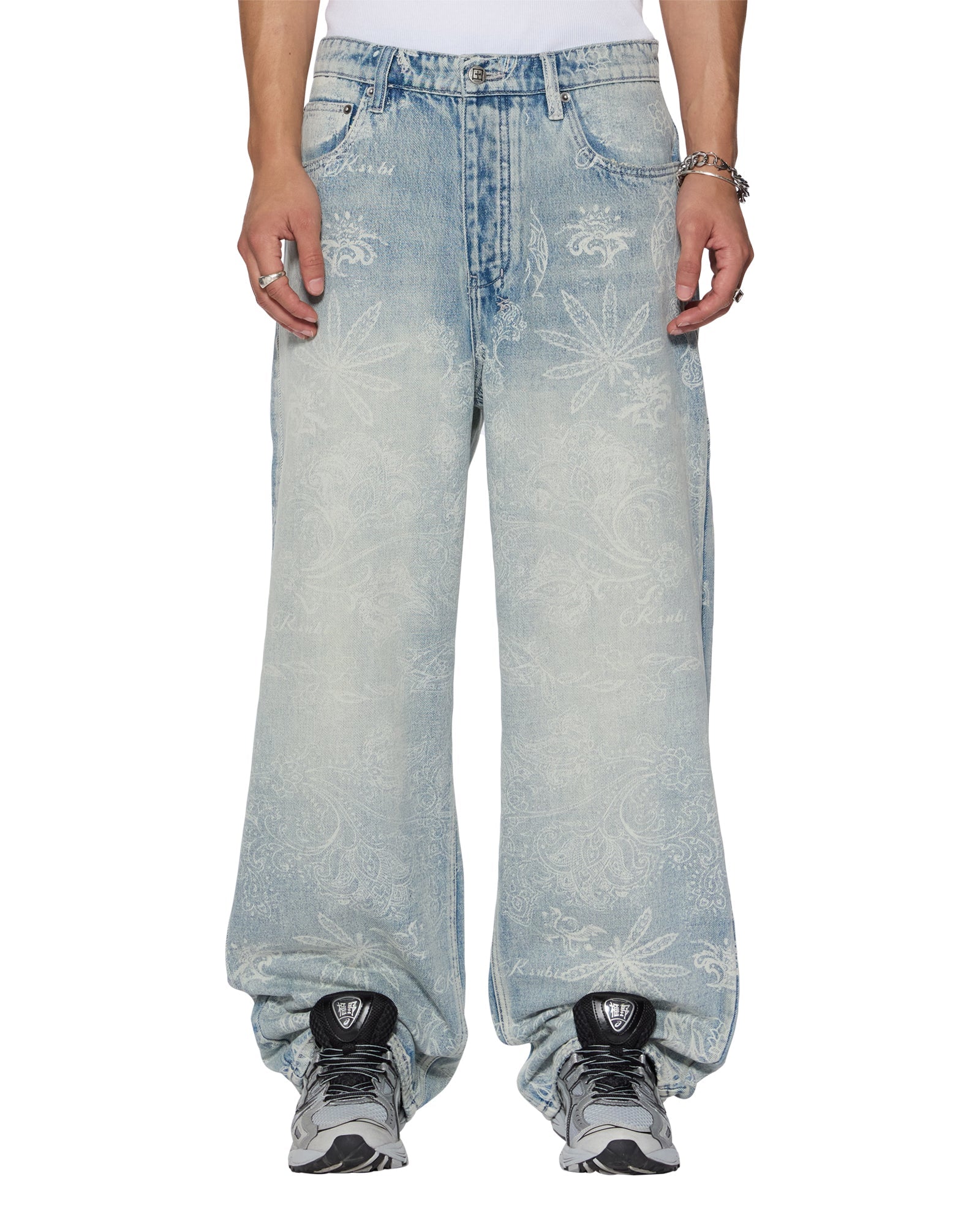 MENS MAXX PUNK ETERNITY BAGGY DENIM JEANS