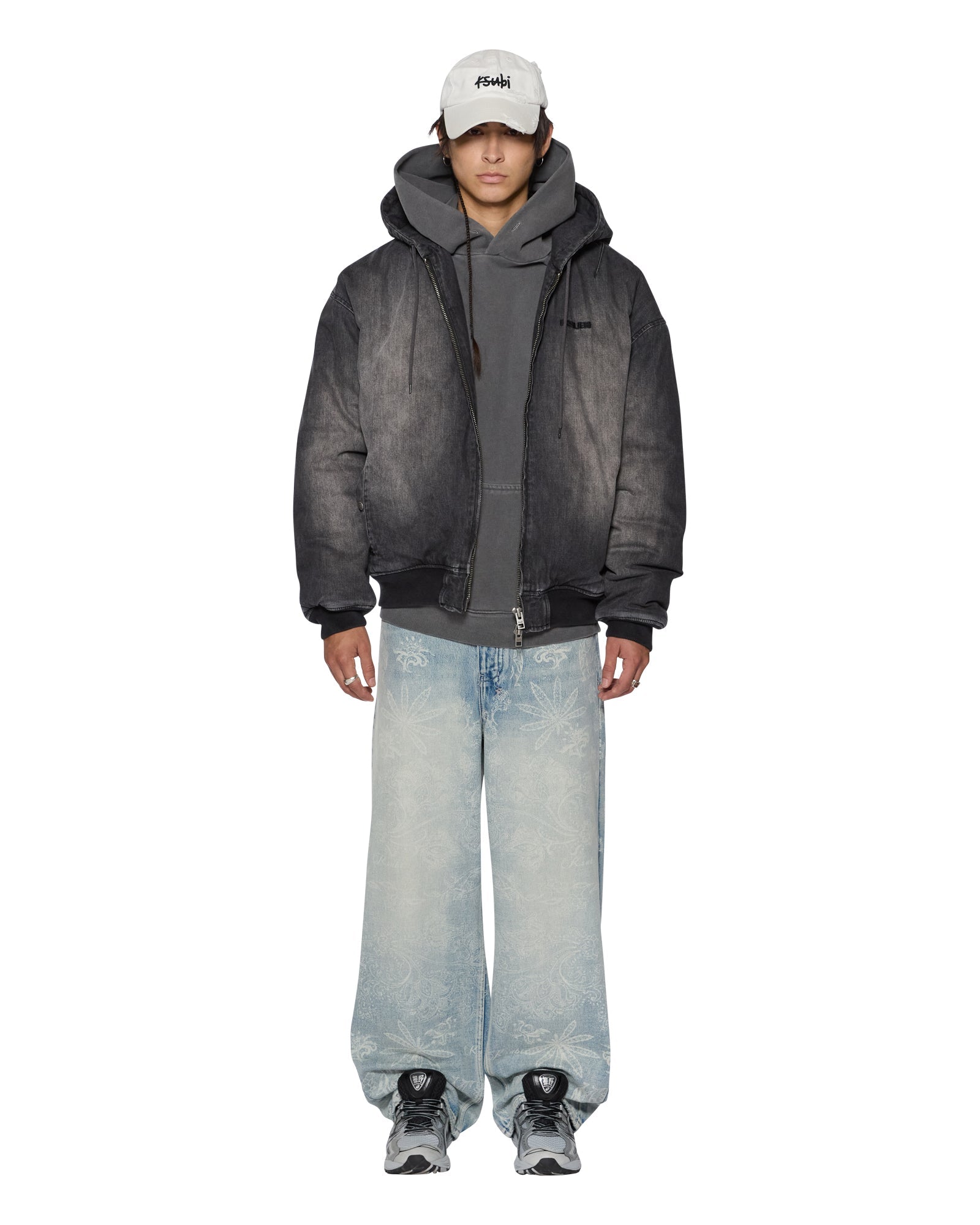 MENS MAXX PUNK ETERNITY BAGGY DENIM JEANS