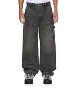 MENS MAXX OPERATOR MEKANIK GREY DENIM JEANS