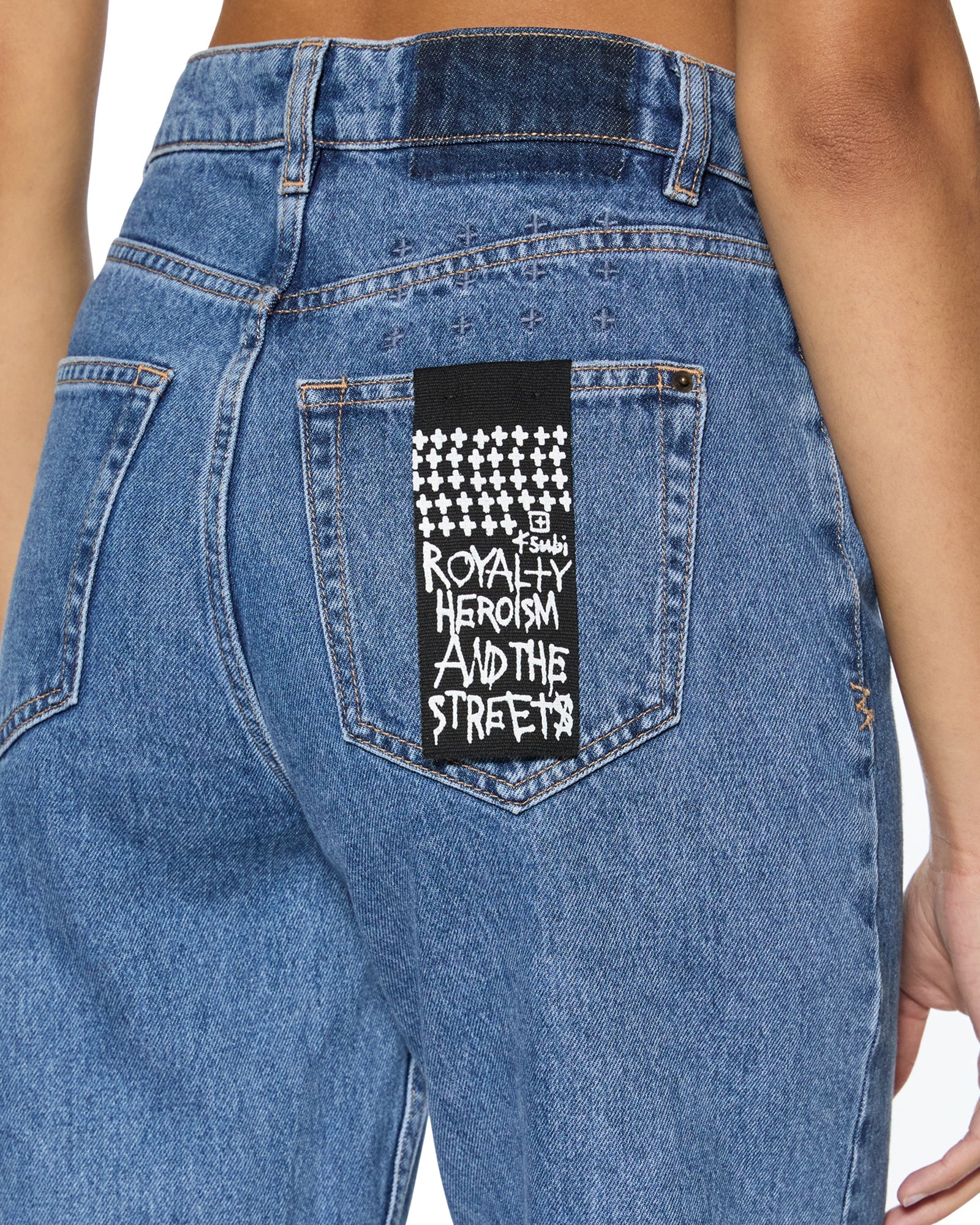 WOMENS  PLAYBACK HERITAGE STRAIGHT DENIM JEANS