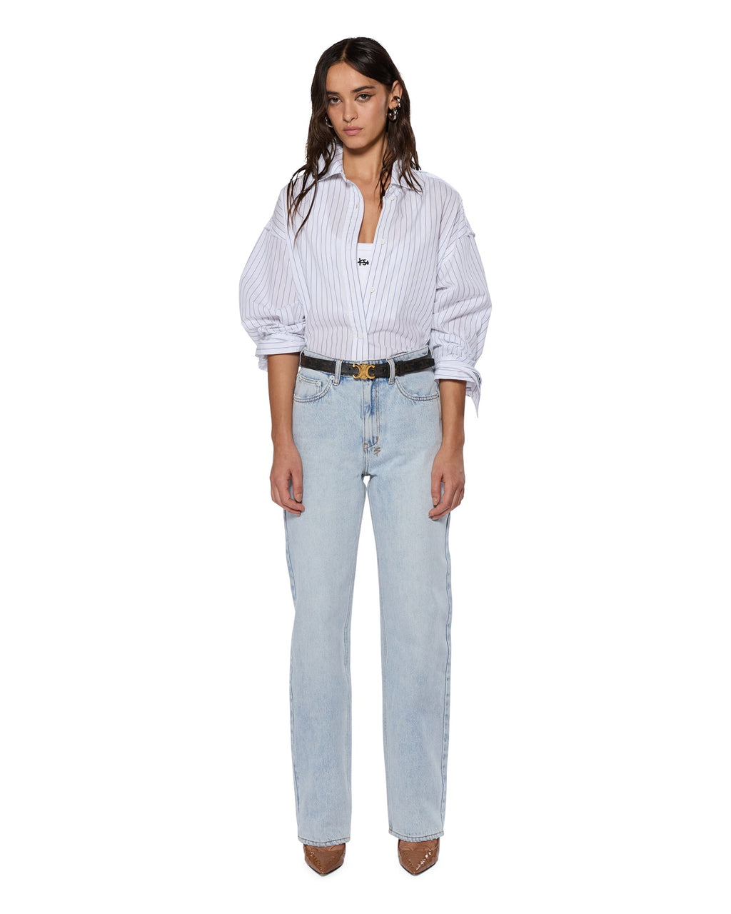 Womens Playback Statik Straight Denim Jeans - Denim