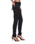 WOMENS  SPRAY ON XTRA BONEYARD BLACK SKINNY DENIM JEANS
